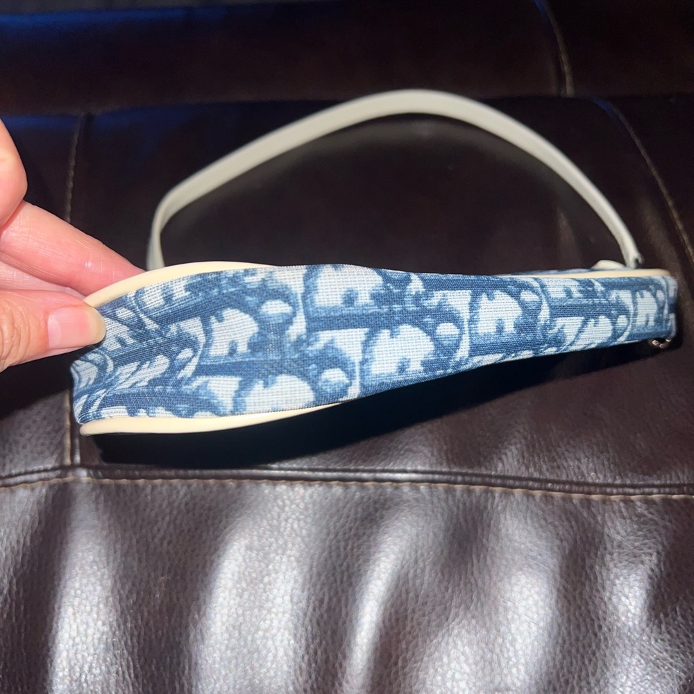 100% Auth. Dior Trotter Saddle Bag Navy - Picture 2 of 13